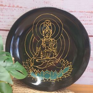 Zen Home Decor Buda Meditation trinket, or display plate